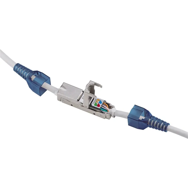 Accoppiatore Inline Toolless Schermato Cat 6A