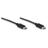 Cavo Audio/Video DisplayPort 1.4 M/M 0,5 m Nero
