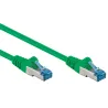 Cavo di rete Patch in rame Cat. 6A Verde SFTP LSZH 0,25m