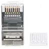 Confezione da 90 Plug Modulari Cat.6 RJ45 STP