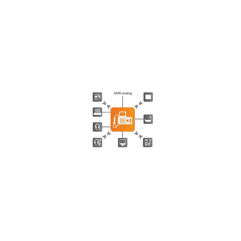 Gigaset DX800A centralino isdn voip cordless