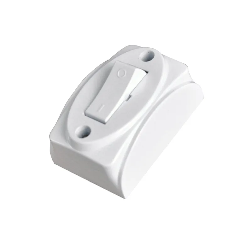 Interruttore di corrente 2A 250V da muro bianco 