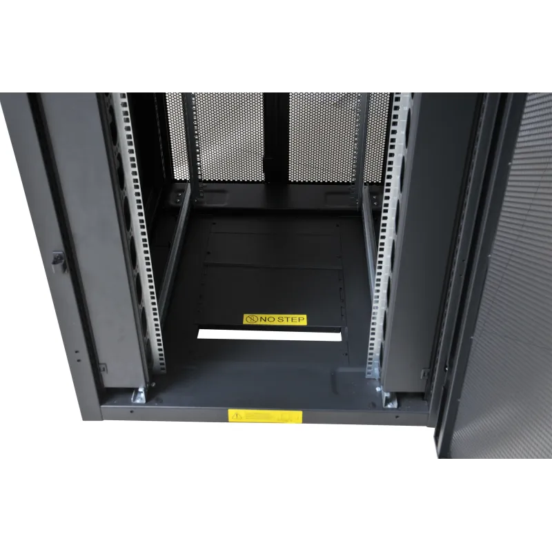 Armadio NetRack 19'' 600x1000 42 Unità Ventilato Nero da Assemblare