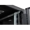 Armadio NetRack 19'' 600x1000 42 Unità Ventilato Nero da Assemblare