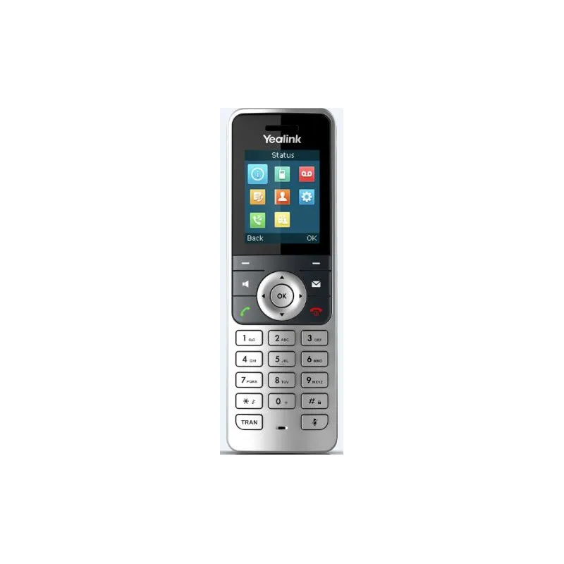 Yealink W53H DECT-IP Handset: compatibile con W53P, display da 1.8" a colori, 18 ore in chiamata