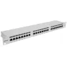 Pannello Patch FTP 24 porte 19'' Cat6a Grigio