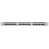 Pannello Patch FTP 24 porte 19'' Cat6a Grigio