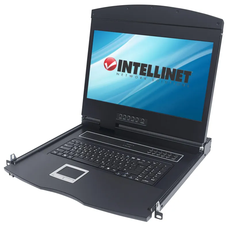 Console KVM Switch con LCD 17'' da Rack 19''