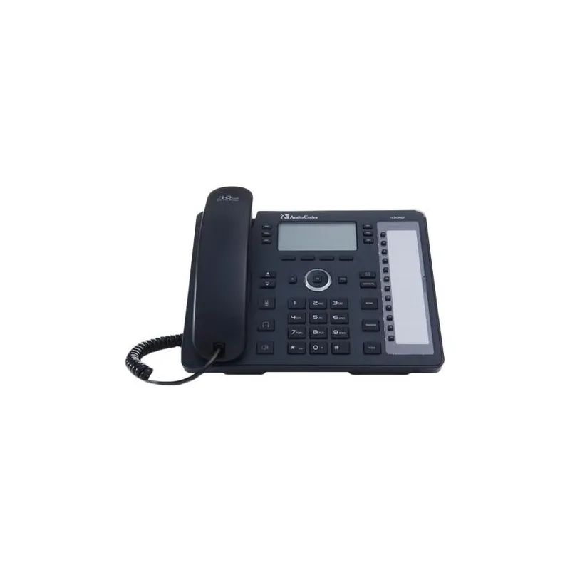 Audiocodes AudioCodes Lync 430HD IP-Phone PoE Black2 Ethernet 10/100 ports, 18 Programmable keys, 1