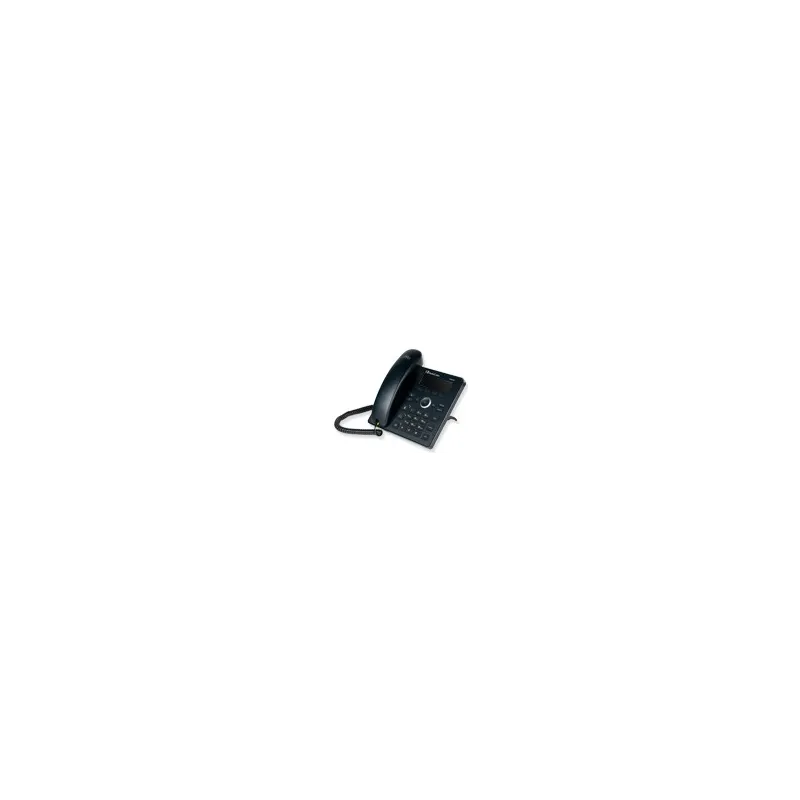 Audiocodes 420HD IP-Phone PoE  and ext ps Black2 lines, 2nd Eth, 4 Prog keys, 128x48