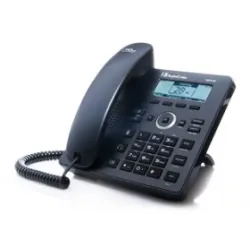 AudioCodes Lync 420HD IP-Phone PoE Black 2 lines 2nd Eth,4 Progr keys,128x48LCD Display