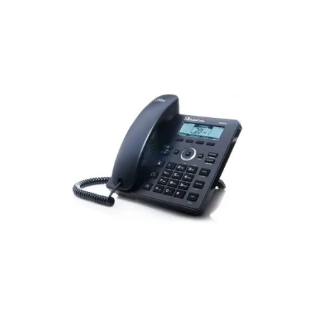 AudioCodes Lync 420HD IP-Phone PoE Black 2 lines 2nd Eth,4 Progr keys,128x48LCD Display