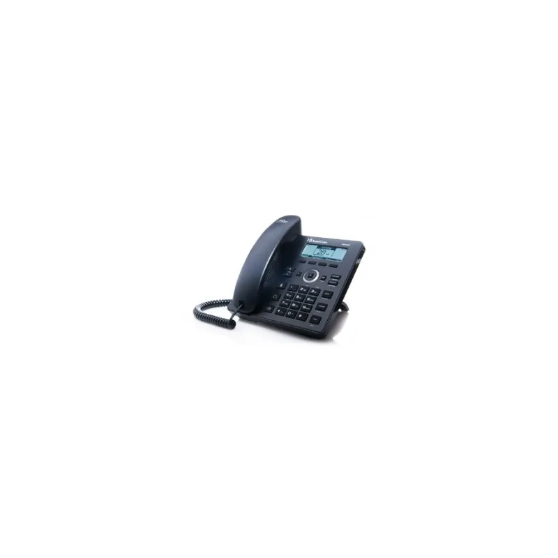 AudioCodes Lync 420HD IP-Phone PoE Black 2 lines 2nd Eth,4 Progr keys,128x48LCD Display