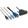 Cavo per Console KVM 1 porta VGA 