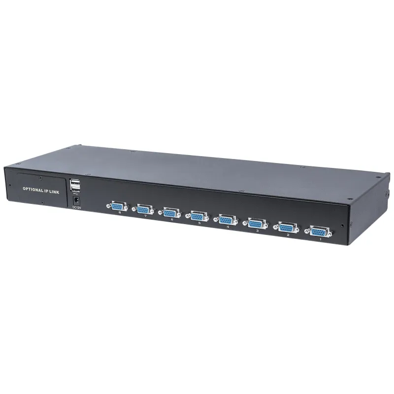 KVM Switch Modulare 8 porte VGA 
