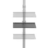 Supporto da Pavimento a Soffitto per TV LCD/LED/Plasma 37-70''