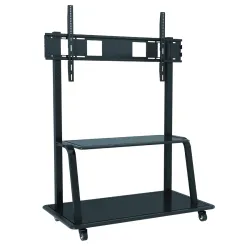 Supporto a Pavimento con Mensola per TV LCD/LED/Plasma 55-110''