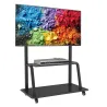 Supporto a Pavimento con Mensola per TV LCD/LED/Plasma 55-110''