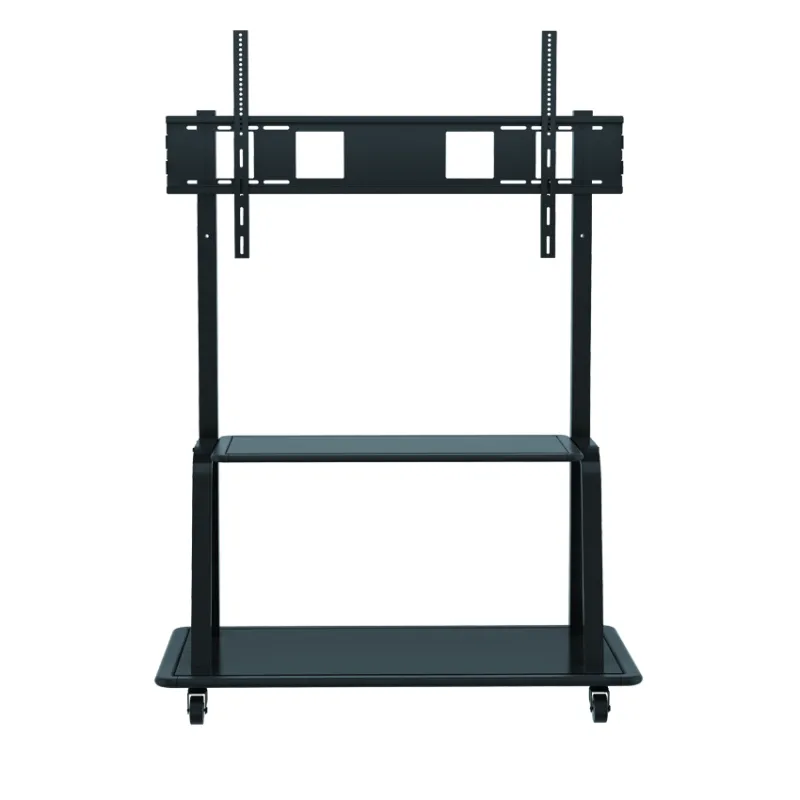 Supporto a Pavimento con Mensola per TV LCD/LED/Plasma 55-110''