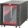 Armadio Rack 19'' 600x800 12 Unità Nero da sotto-scrivania