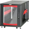 Armadio Rack 19'' 600x800 12 Unità Nero da sotto-scrivania