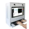 Armadio di sicurezza per PC, monitor touch LCD e tastiera Grigio