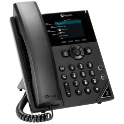 Polycom Microsoft Skype for Business edition VVX 250 4-line Desktop Business IP Phone with HD Voice, dual 10/100/1000 Ethernet p