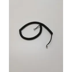 snom Cavo spiralato per telefoni D3xx e D7xx - Nero