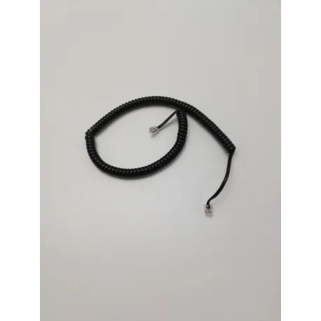 snom Cavo spiralato per telefoni D3xx e D7xx - Nero