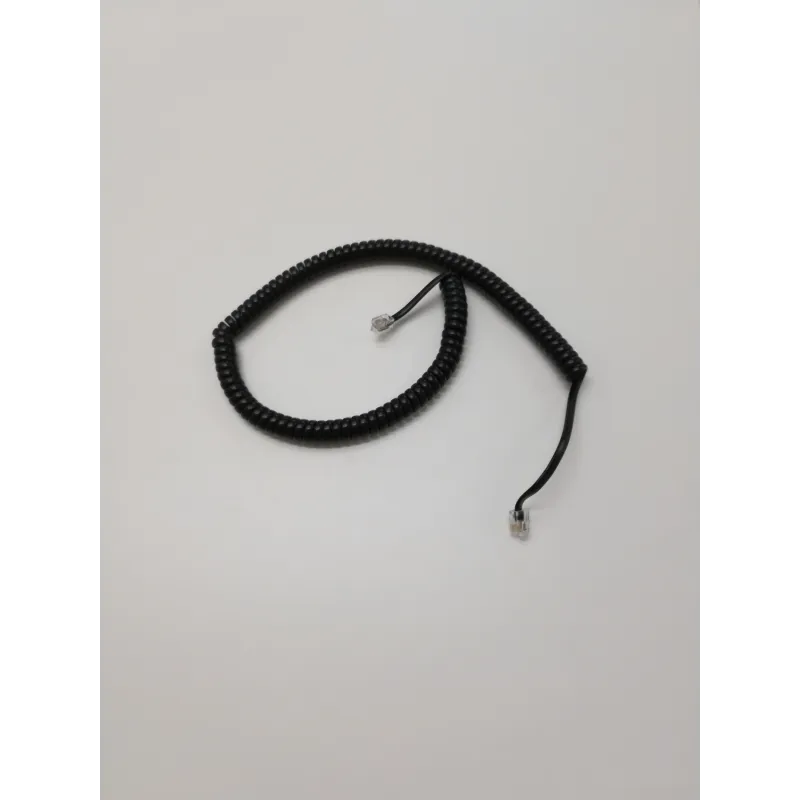 snom Cavo spiralato per telefoni D3xx e D7xx - Nero