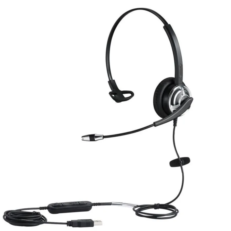 Cuffia USB cancellazione di rumore mono