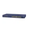 Netgear GS724T-200EUS switch 24 porte Gigabit POE+ 192w