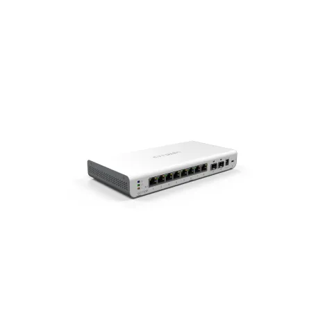 Netgear Switch Desktop Insight Managed Smart Cloud a 8 porte Gigabit Ethernet con supporto PoE con 2 porte SFP in fibra