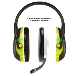 3M Peltor serie X inserto microfono bluetooth