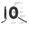 3M Peltor serie X inserto microfono bluetooth