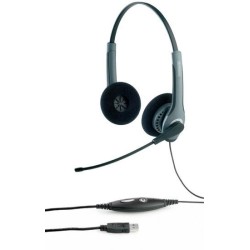 GN 2000 USB Cuffia con Microfono per PC e Mac duo
