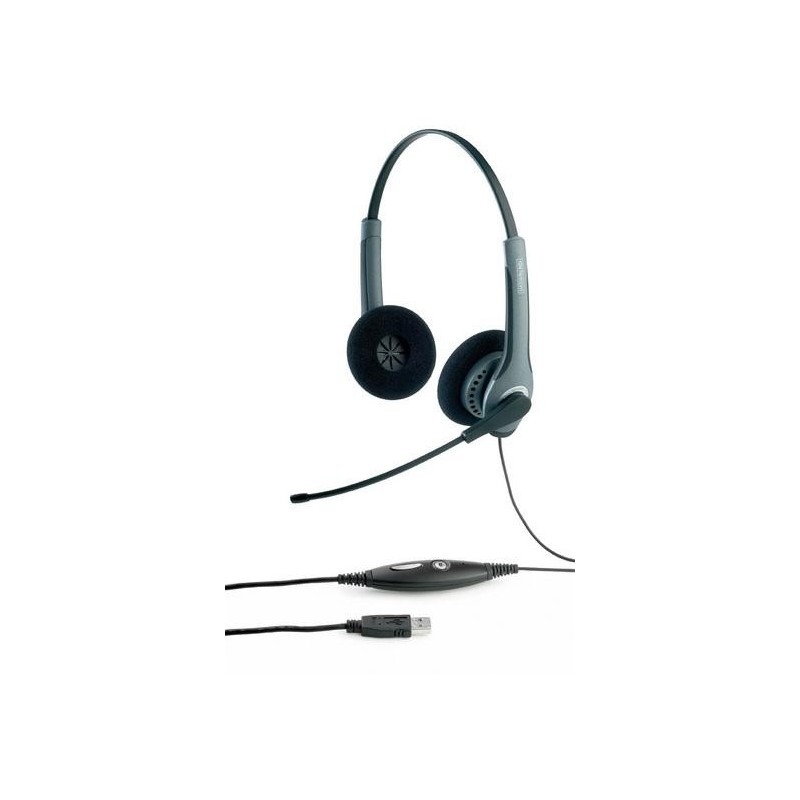 GN 2000 USB Cuffia con Microfono per PC e Mac duo