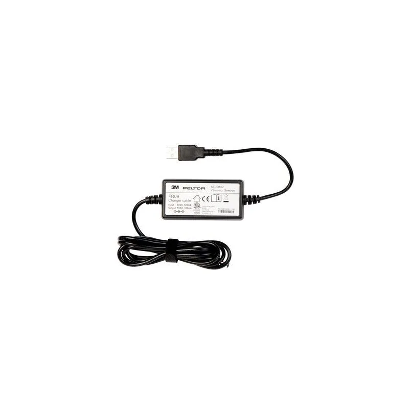 Cavo di ricarica USB 3M PELTOR, FR09