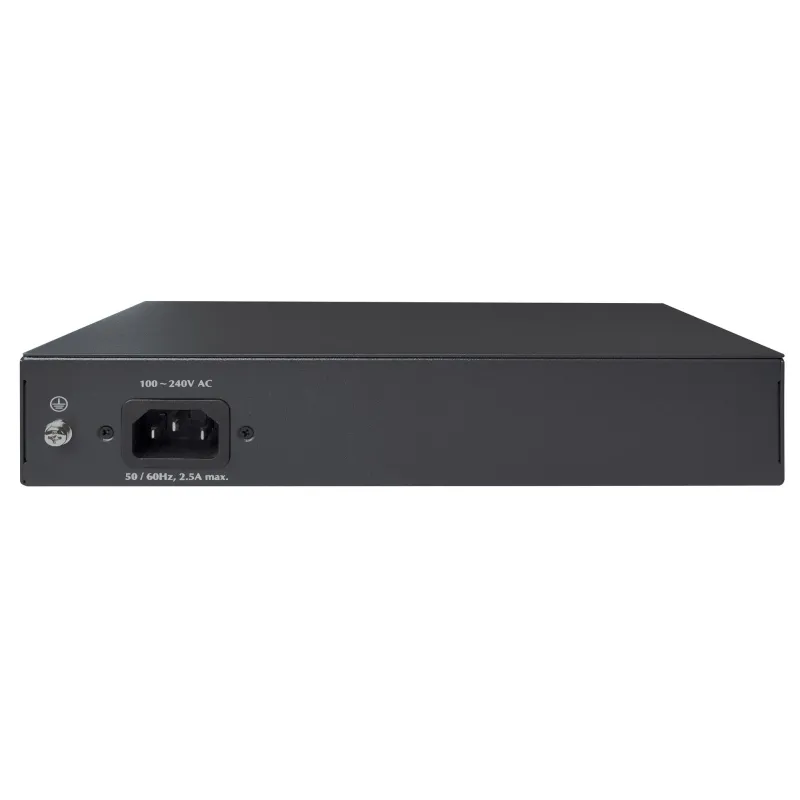 Switch Ethernet Gigabit 8 Porte PoE+ con 2 porte RJ45 Gigabit Uplink