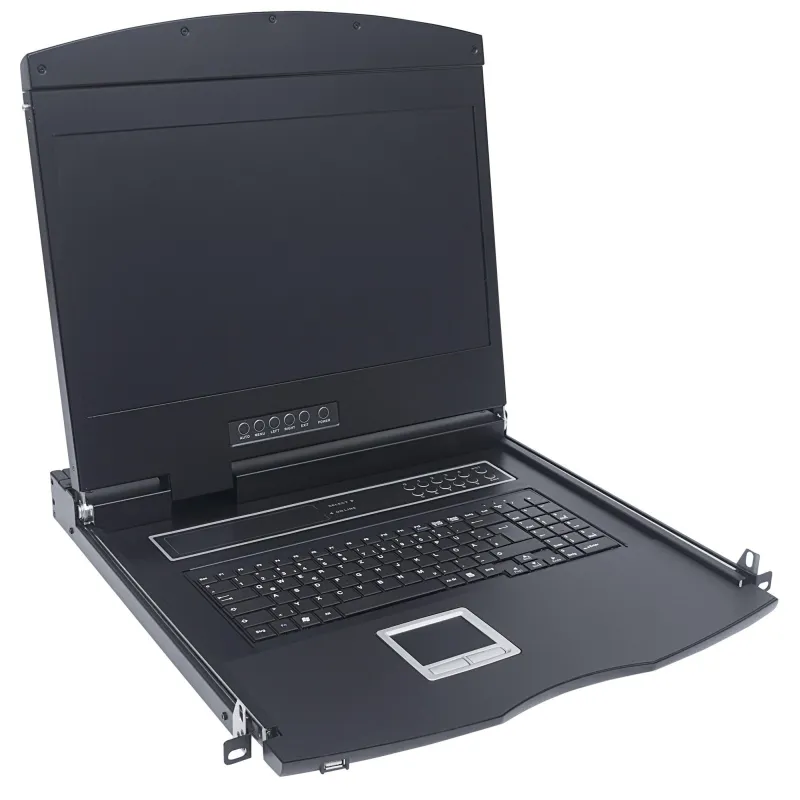 Console KVM Switch con LCD 19'' da Rack 19''