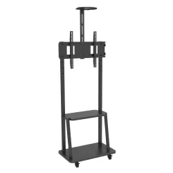 Supporto a Pavimento con Mensola per TV LCD/LED/Plasma 32-70''