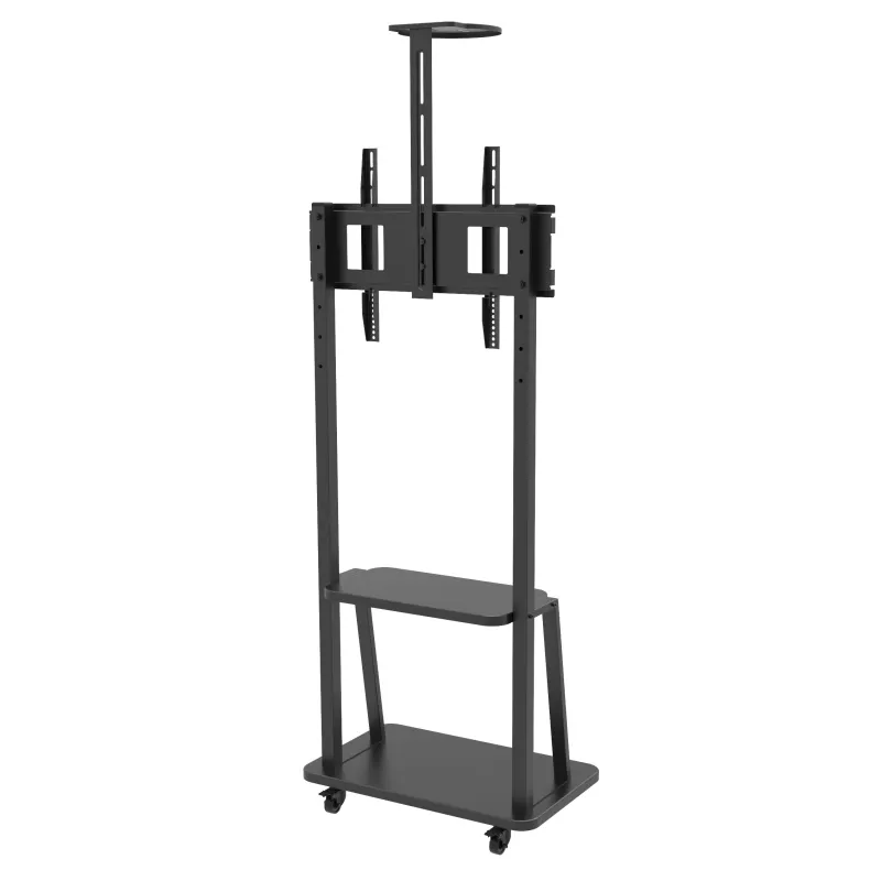 Supporto a Pavimento con Mensola per TV LCD/LED/Plasma 32-70''