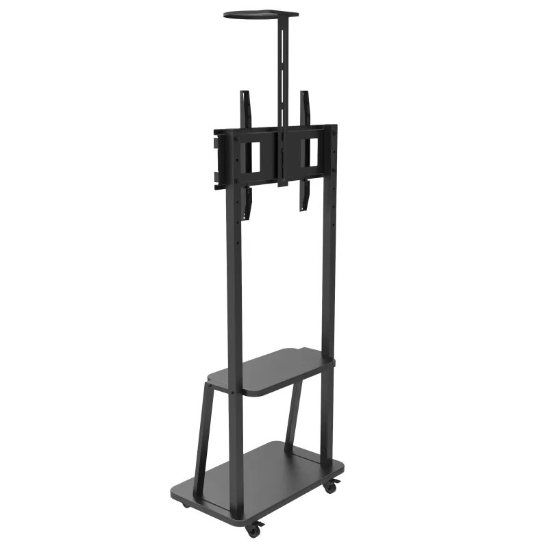 Supporto a Pavimento con Mensola per TV LCD/LED/Plasma 32-70''