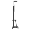 Supporto a Pavimento con Mensola per TV LCD/LED/Plasma 32-70''