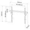 Staffa a Muro Inclinabile TV LED LCD 23-55''