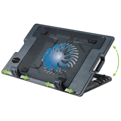 Supporto per notebook fino a 17.3'' con sistema di raffreddamento 