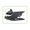 Supporto per notebook fino a 17.3'' con sistema di raffreddamento 