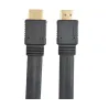 Cavo HDMI 2.0 High Speed con Ethernet A/A M/M Piatto 1m