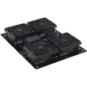 Gruppo di 4 Ventole a Soffitto per Rack 19'' NetRack