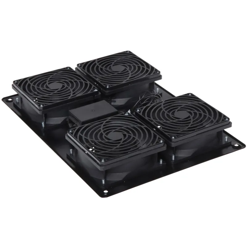 Gruppo di 4 Ventole a Soffitto per Rack 19'' NetRack